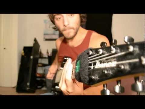 RG2228 8 string guitar  - On The Shoulders of Giants song 1