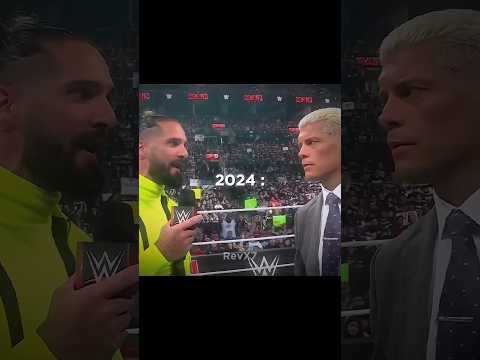 Every Cody Rhodes vs Seth Rollins match #wwe #sethrollins #codyrhodes