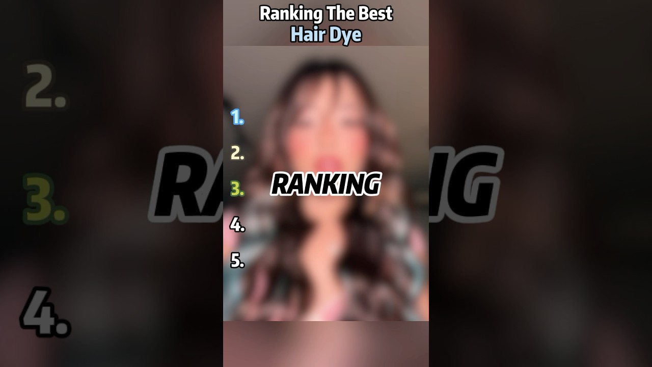 Peringkat Pewarna Rambut Terbaik#celana pendek#peringkat#rambut#pewarna rambut#tiktok