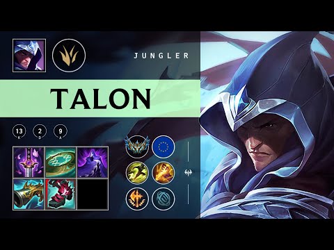 Talon Jungle vs Jarvan IV - EUW Challenger Patch 25.24