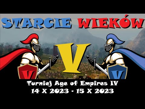 AGE OF EMPIRES 4 PL | Turniej Starcie Wieków 5 | Kaktusek vs. Ziuf | Runda 1.
