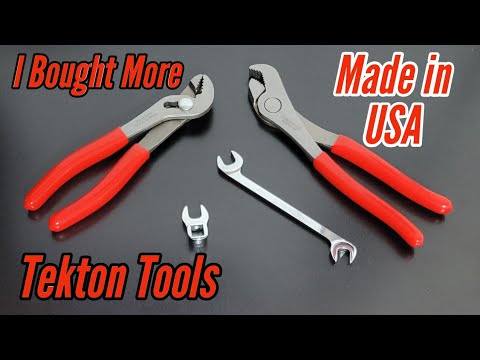 My New Tekton USA Tools