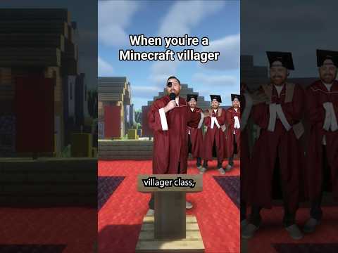 The True Life of a Minecraft Villager