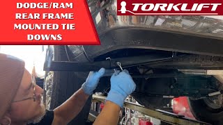 How to Install Torklift D3113 Tie Downs on Dodge/Ram Trucks: A Step-by-Step Guide






