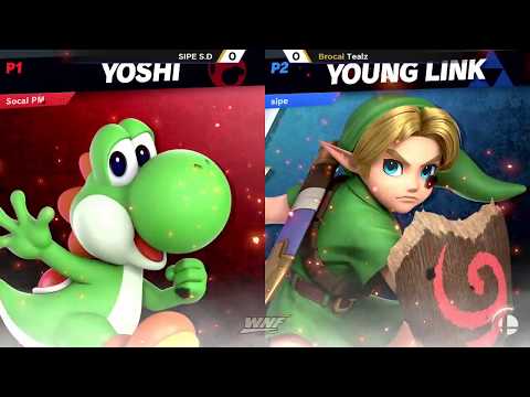 WNF 1.3 - Sipe S.D (Yoshi) vs BroCal | Tealz (Young Link) Pools - Smash Ultimate