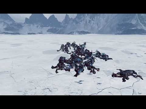 Total War: Warhammer unit test - Fimir Warriors vs Wyrd Spawn and Beastmen options