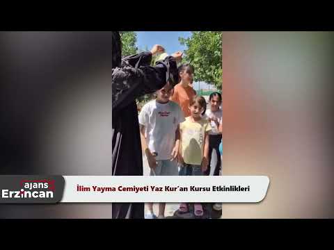 İlim Yayma Cemiyeti Yaz Kur’an Kursu Etkinlikleri
