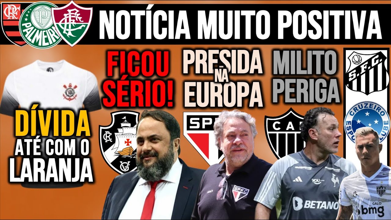 TIMÃO ADMITE DÍVIDA COM LARANJA! GREGO QUER VASCO! CASARES NA EUROPA! ADEUS, GABI! ZÊRO, GALO, POTES