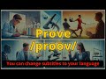 Prove meaning with 5 examples