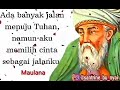 Nasehat Story WA Islami Quotes Hikmah Muhasabah Renungan Maulana Jalaluddin Rumi