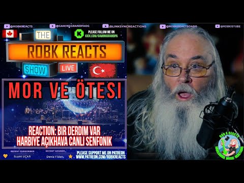 Mor Ve Ötesi Reaction: Bir Derdim Var | Harbiye Açıkhava Canlı Senfonik - Requested