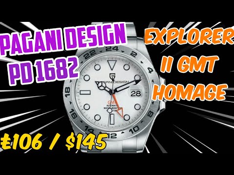 ⭐PAGANI EXPLORER 2 GMT HOMAGE⭐ BRAND NEW PD1682 - Full Specs & Review | The Watcher