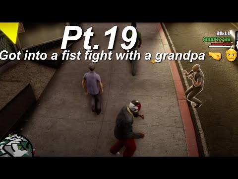 Grand Theft Auto  San Andreas Definitive Edition ASMR controller/Gum chewing sounds to relax to pt19