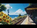 Soothing Lofi Hiphop Music For Study Chill Calm Sunflower Station Ambience