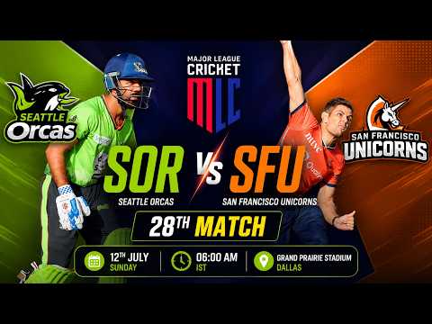 SOR vs SFU Prediction 🔥 Seattle Orcas or San Francisco Unicorns? | MLC 2026
