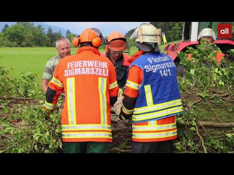 117 km/h auf dem Bodensee - Schweres Unwetter fegt über den Landkreis Lindau