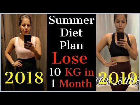 Summer Diet Plan For Weight Loss | How To Lose Weight Fast 10KG in Summer? | Fat to Fab
