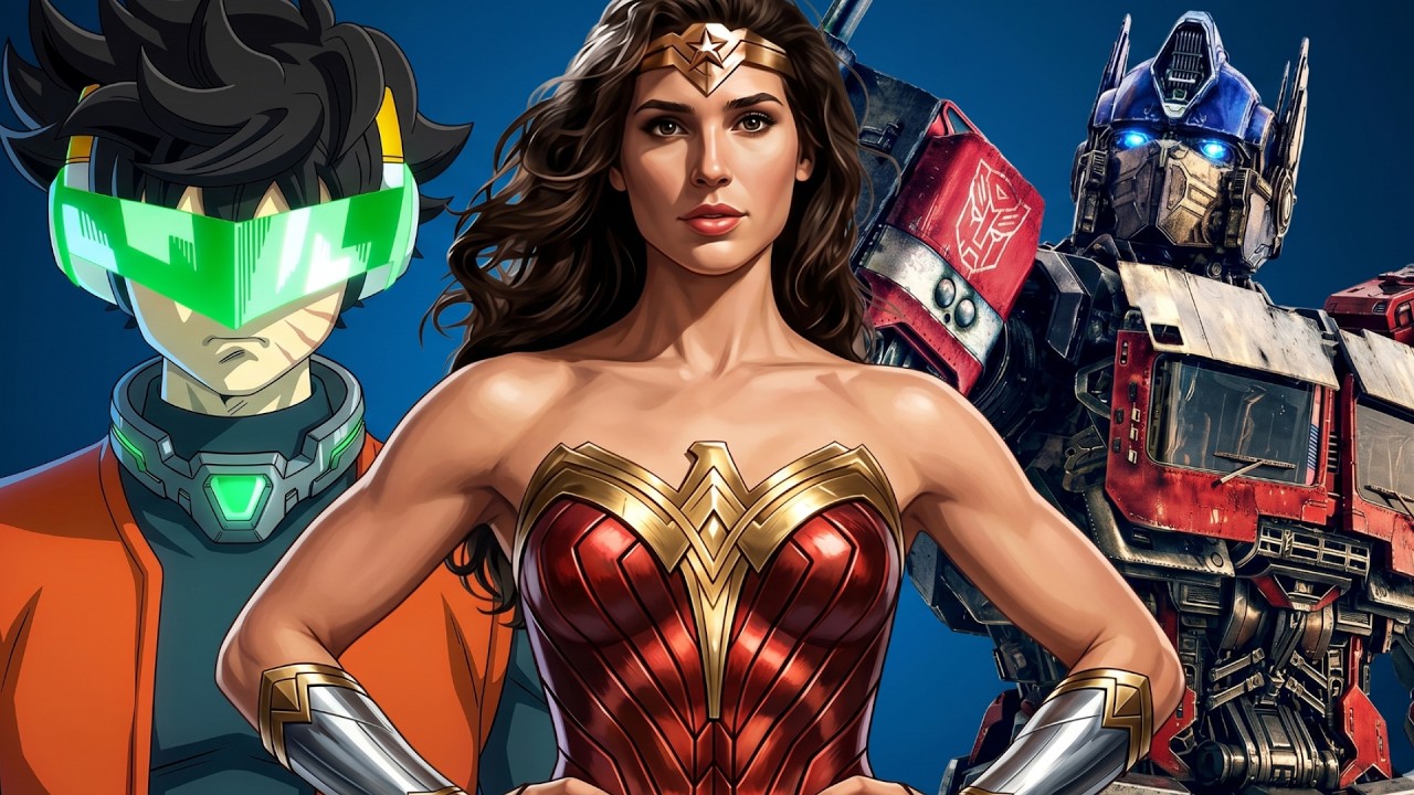 El nuevo GOKU ya está aquí 🐉 Wonder Woman filtrada? y malas noticias para Transformers