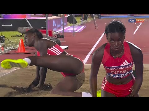 Fátima DIAME 🔥 Highlights Spanish 🇪🇸 Athletics Championships 2025
