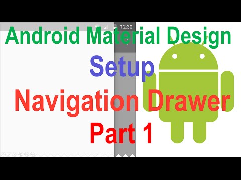 218 Android Navigation Drawer Tutorial Part 1 |