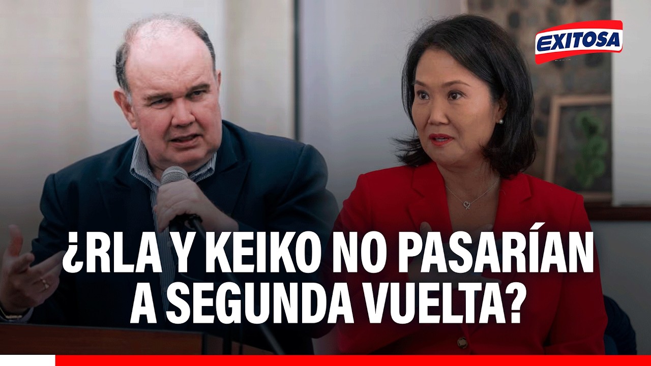🔴🔵 CPI: RLA y Keiko Fujimori lideran encuestas, pero NO SIGNIFICA que ambos pasen a segunda vuelta