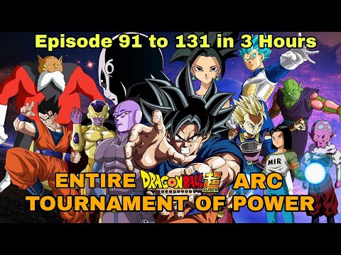 Dragon Ball Super Tournment of Power Arc - full length  Movie - No fillers - only Important parts