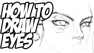 How to Draw Eyes - Perspective