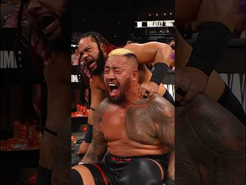 Solo Sikoa was NOT expecting Roman Reigns to return at #SummerSlam 😳