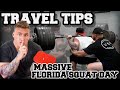 How To Travel With Sarms + HYPE SQUAT SESSION PR