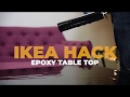 IKEA Hack How To Clear Coat Your IKEA Table