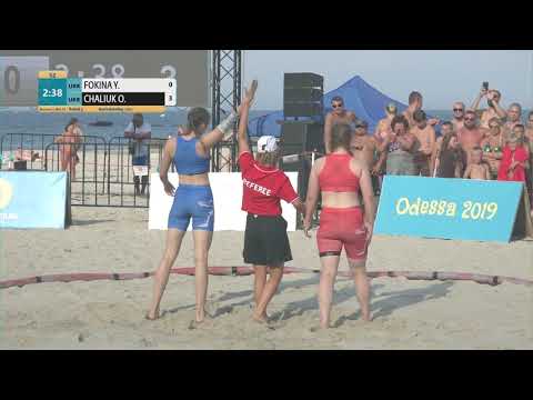 Round 3 Women's BW - 70 kg: Y. FOKINA (UKR) v. O. CHALIUK (UKR)