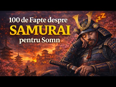 100 de FAPTE despre SAMURAI pentru SOMN | ISTORIE Japoneză Relaxantă