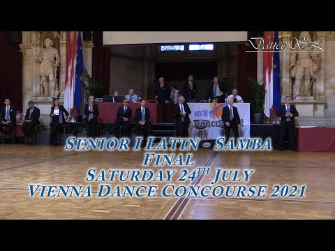 Vienna Dance Concourse 2021 - Senior I Latin Samba WDSF - Final - 24 July 2021
