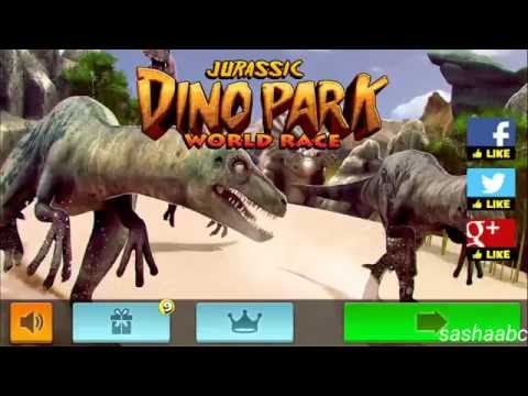 jurassic dino park world race обзор игры андроид game rewiew android.
