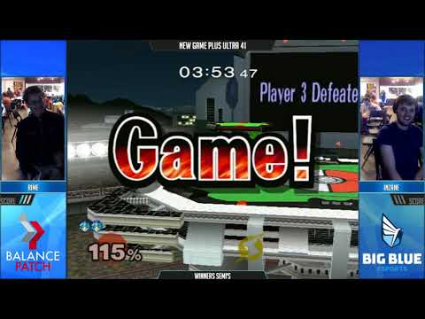 NGPU 41 SSBM - rime (Peach) vs. Inzane (Samus) - Melee WSF