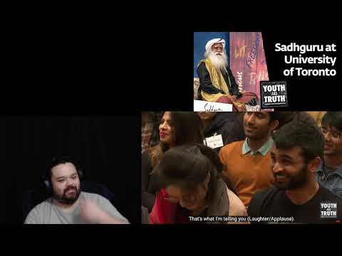 Sadhguru Youth And Truth University Of Toronto React Part 2