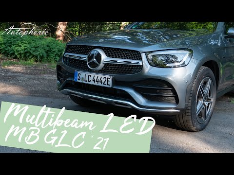 Mercedes-Benz GLC (X 253 MoPf): Multibeam LED Scheinwerfer Test [4K] - Autophorie Extra