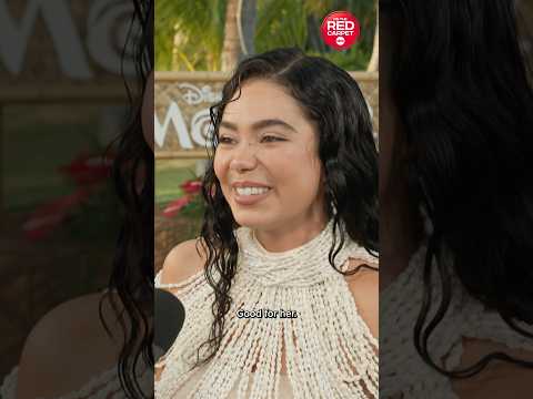 Say that again? Moana does what?! Auli’i Cravalho is back as the voice of Moana in “Moana 2”