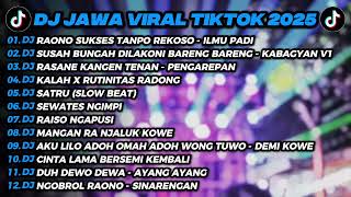 Download lagu FULL ALBUM DJ ILMU PADI (RAONO SUKSES TANPO REKOSO) - PLAYLIST DJ REMIX TERPOPULER 2025 mp3