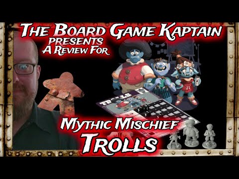The Board Game Kaptain's Review for Mythic Mischief: Trolls Expansion