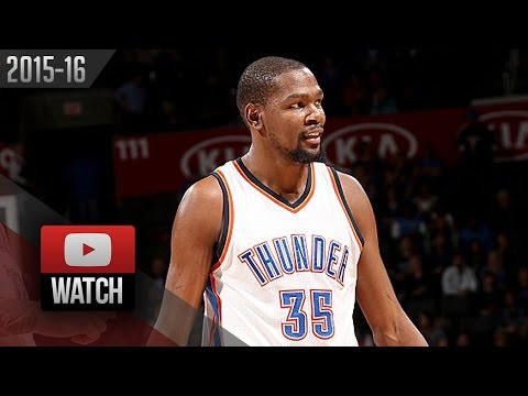 Kevin Durant Full Highlights vs Wizards (2016.02.01) - 28 Pts, 9 Reb