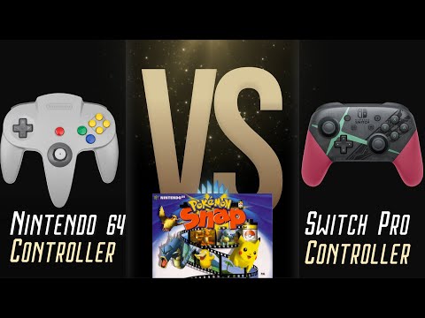 N64 vs Switch Pro - Pokémon Snap - Which controller is best???