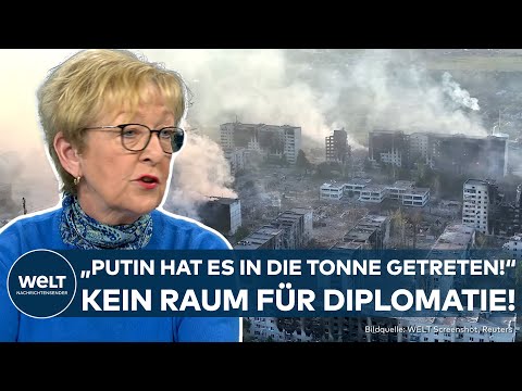 PUTINS KRIEG: "Kein Raum für diplomatische Gespräche" sagt Stefanie Babst über die Friedensgespräche
