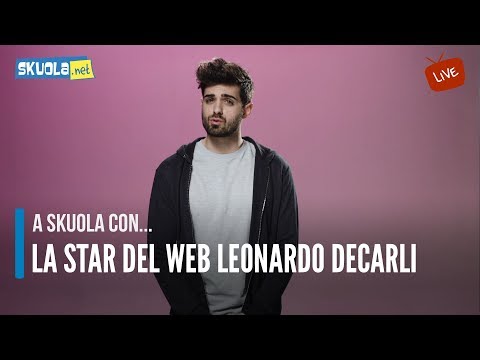 Leonardo Decarli ospite della nostra videochat!
