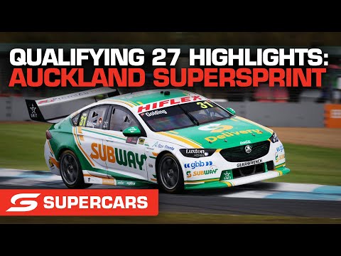 SUPERCARS 2022 ITM オークランド スーパースプリント 予選ハイライト動画