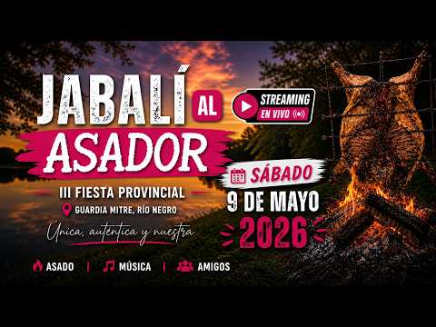 3° Fiesta Provincial del Jabalí al asador - Guardia Mitre