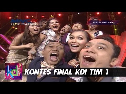 Azizah, Wahid, Fauzi dan Aidil Saling Unjuk Gigi - Kontes Final KDI Tim 1 (15/5)
