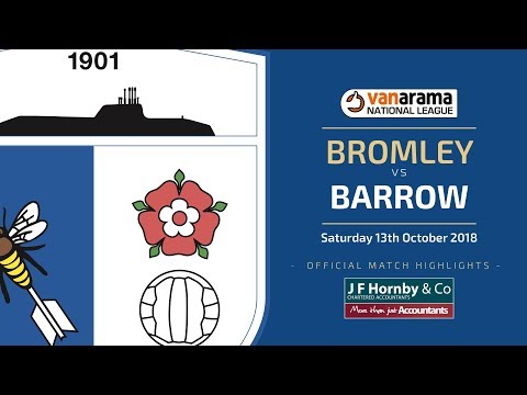 2018/19: Bromley v BARROW