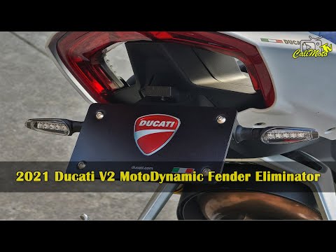 2021 Ducati Panigale V2 | MotoDynamic Fender Eliminator Kit Install