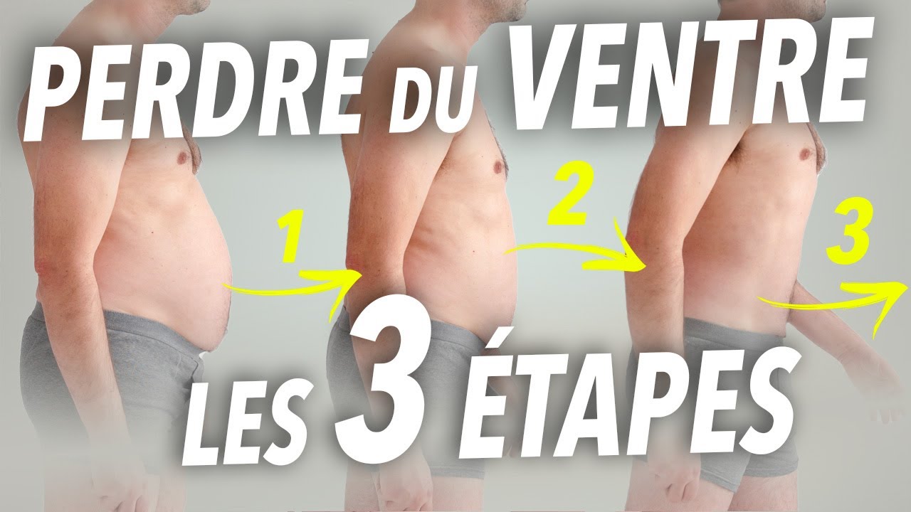 Perdre du ventre en 3 étapes simples !